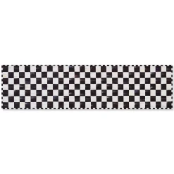 Courtly Checkered 2'6" x 10' Washable Runner