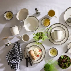 Courtly Check Everyday Bowls, Set of 4