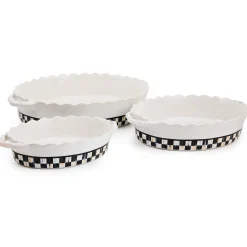 Courtly Check Everyday Large Oval Baker
