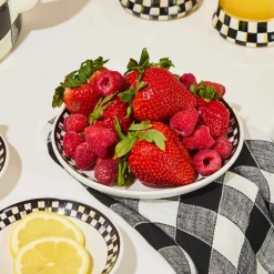 Courtly Check Everyday Small Plates, Set of 4