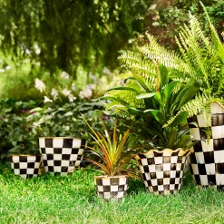 Courtly Check Extra Large Garden Pot