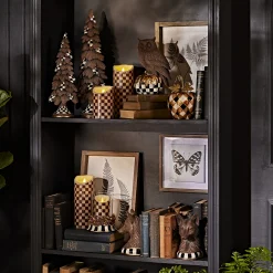 Courtly Check Flicker 6" Pillar Candle