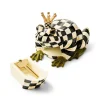 Courtly Check Frog Hide-A-Key
