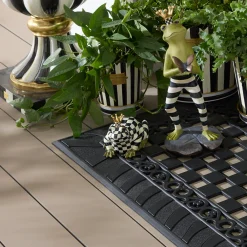 Courtly Check Frog Hide-A-Key