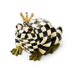 Courtly Check Frog Hide-A-Key