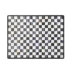 Courtly Check Glass Cutting Boards, Set of 2