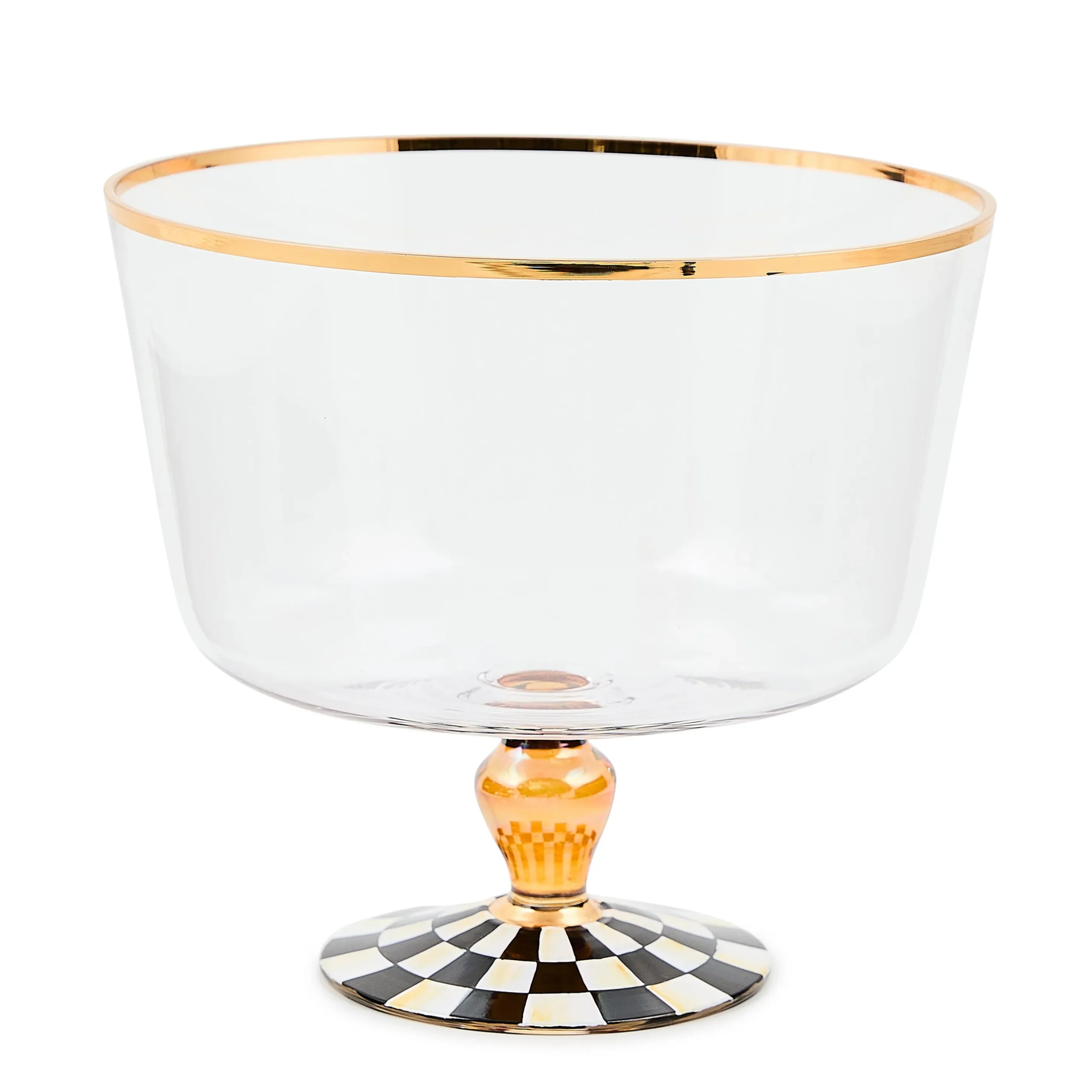 Courtly Check Glass Trifle
