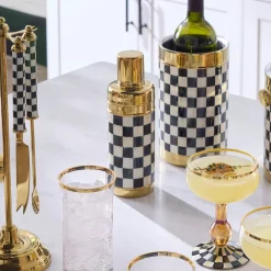 Courtly Check 3260 Gold Cocktail Shaker