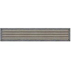 Courtly Check Herringbone Stripe 2'6" x 9' Sisal Runner