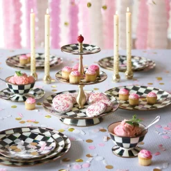 Courtly Check Ice Cream Dish