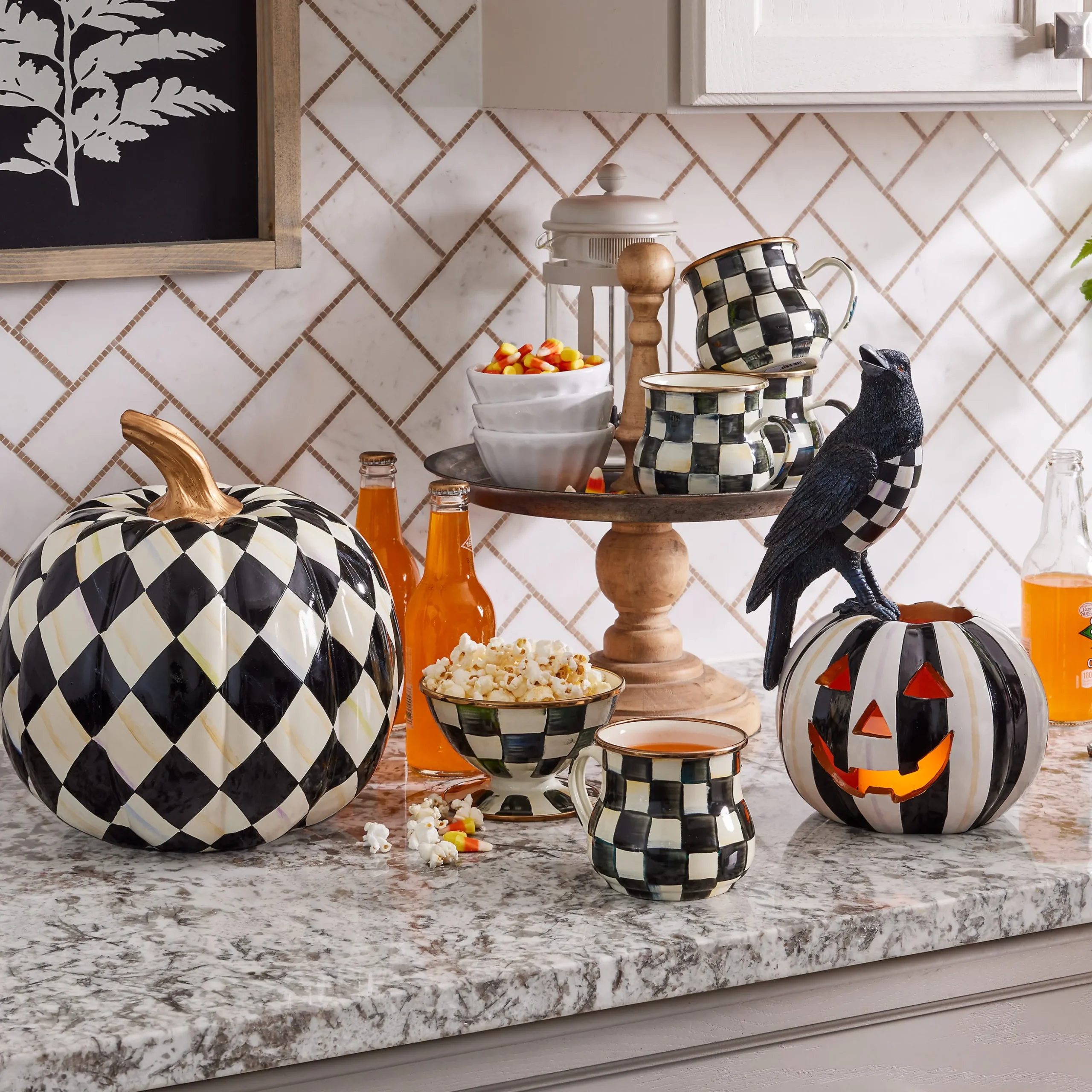 Courtly Check Ice Cream Dish