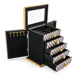 Courtly Check Jewelry Armoire