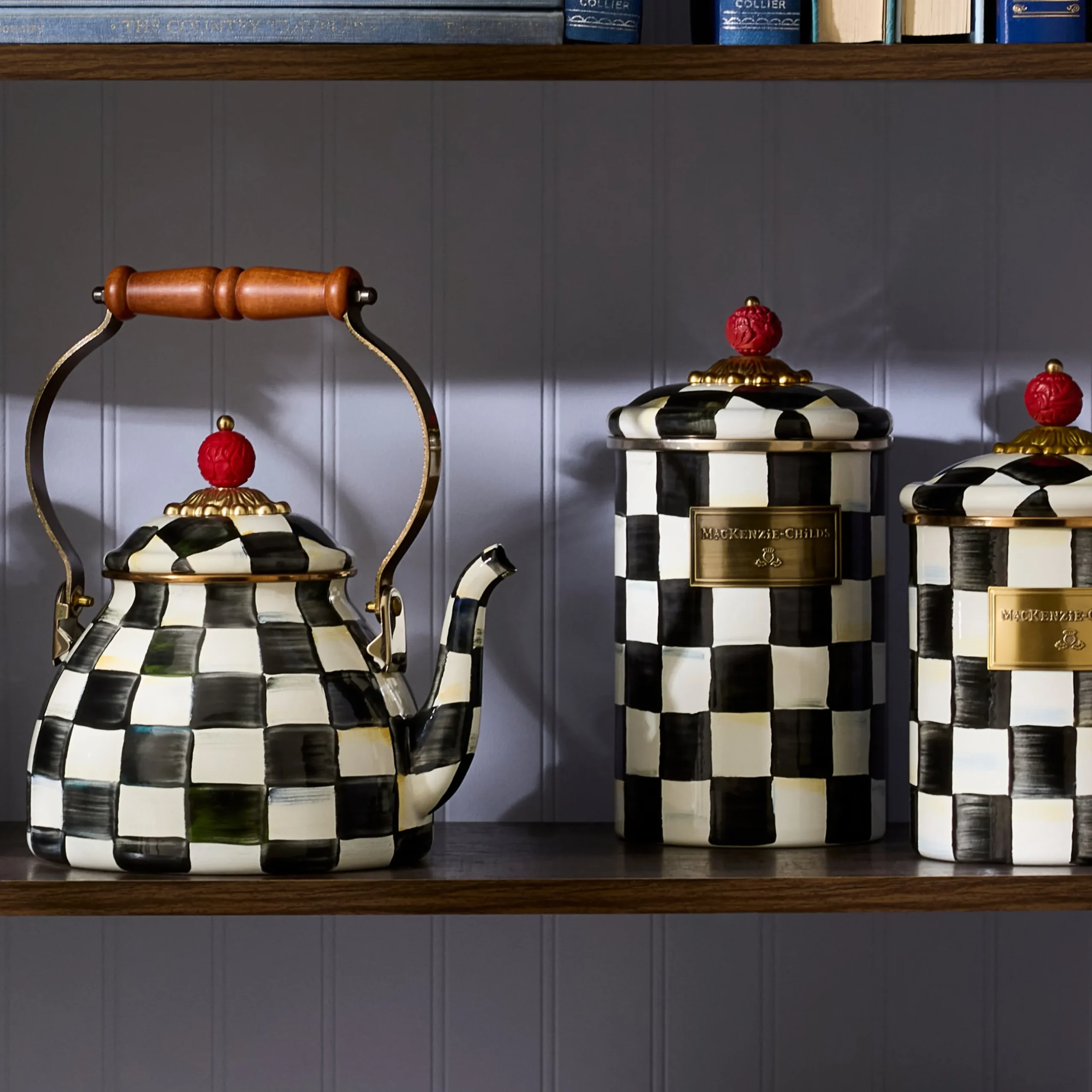 Courtly Check Large Canister