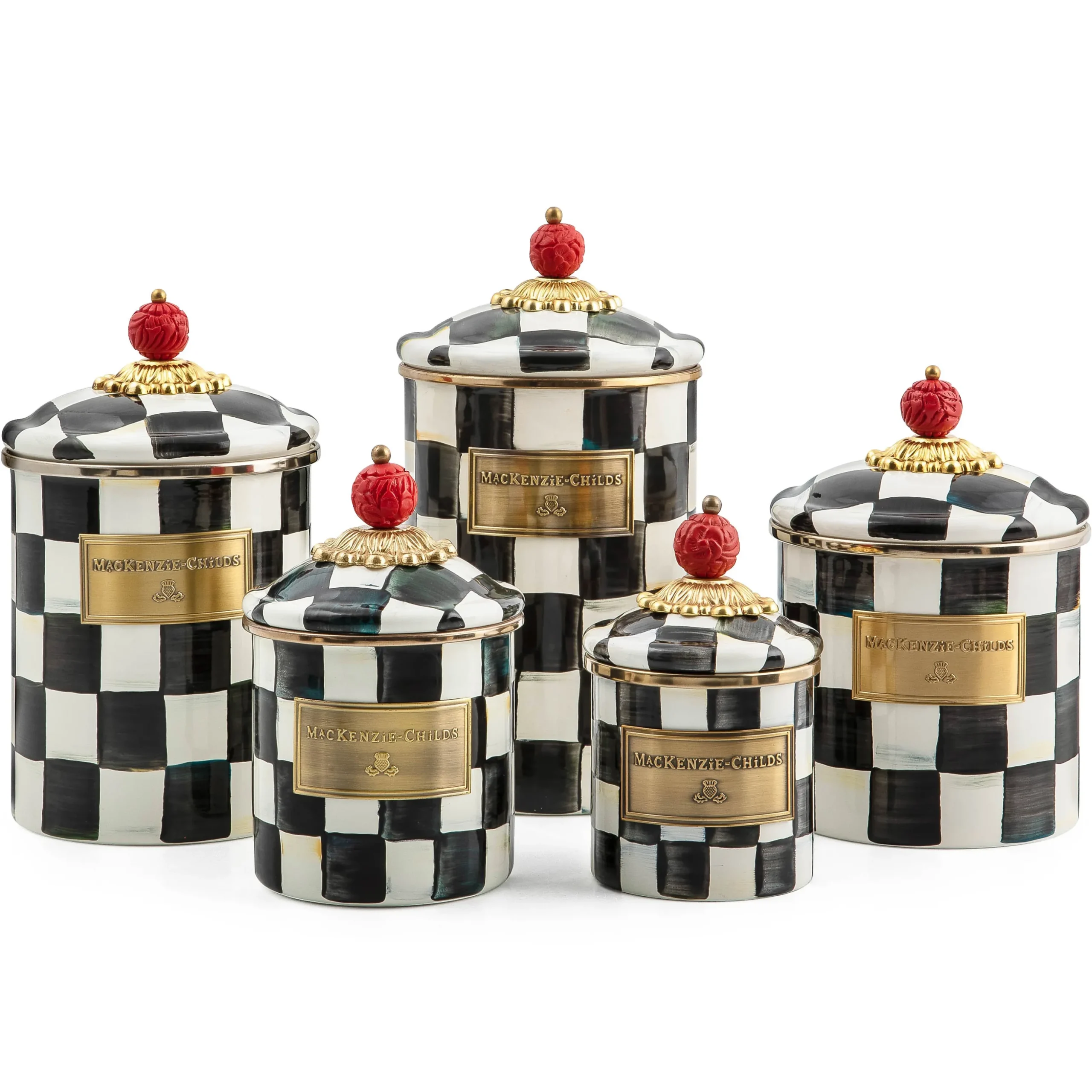Courtly Check Large Canister