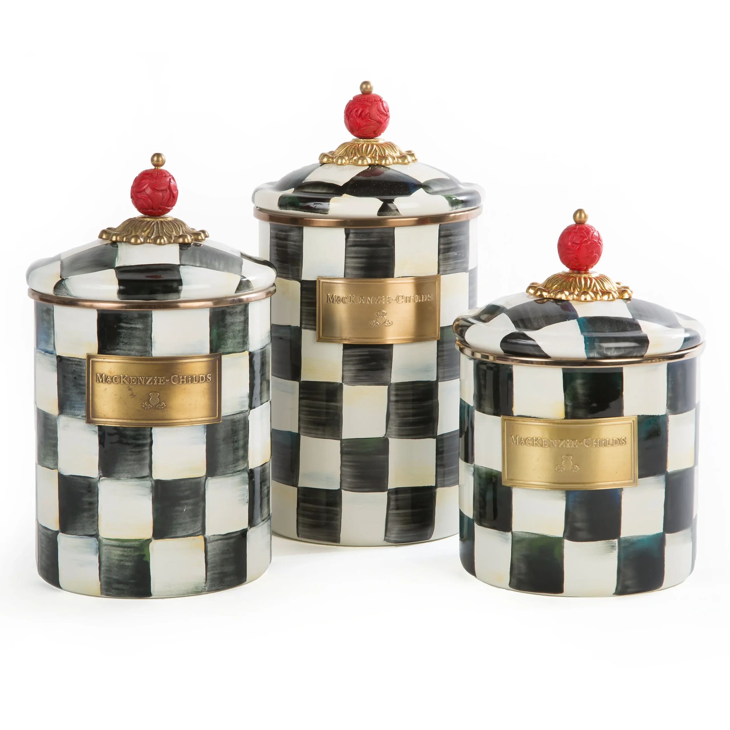 Courtly Check Large Canister