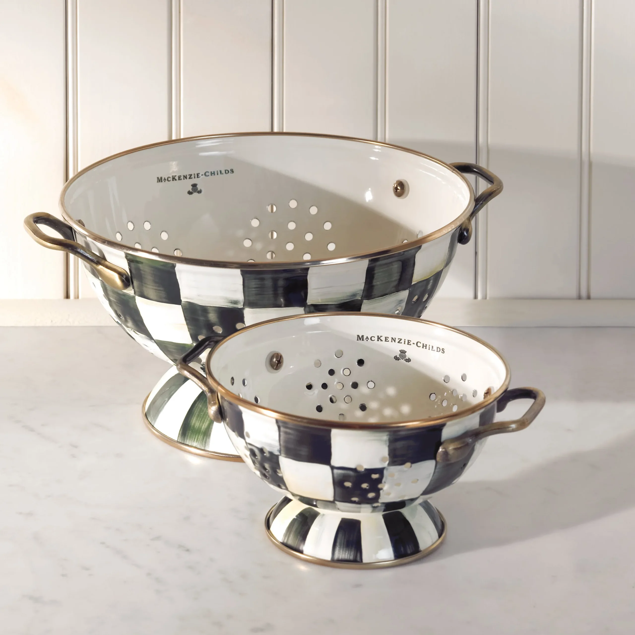 Courtly Check Large Colander