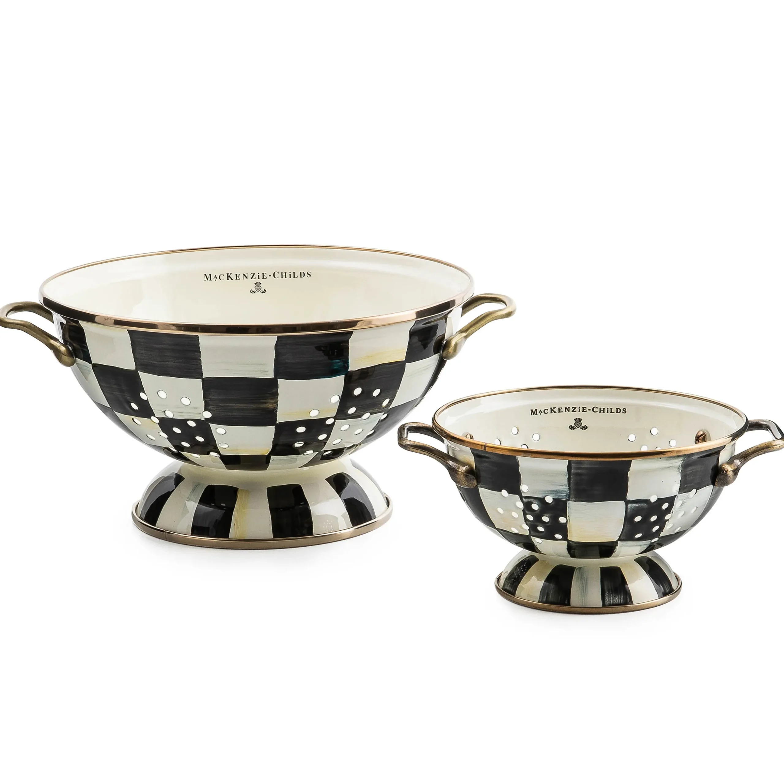 Courtly Check Large Colander