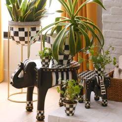 Courtly Check Large Flower Pot