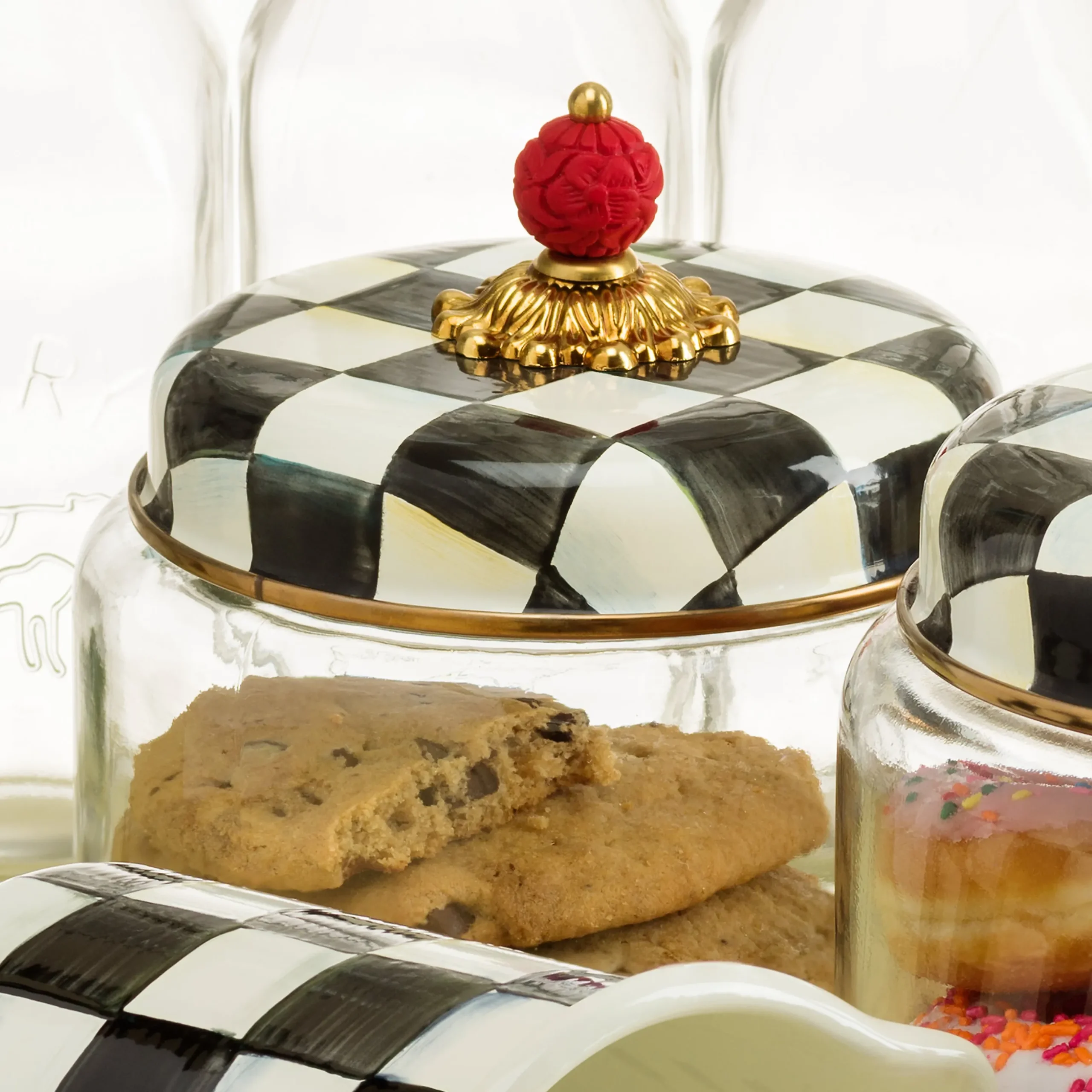 Courtly Check Large Kitchen Canister
