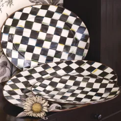 Courtly Check Large Oval Platter