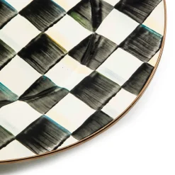 Courtly Check Large Oval Platter