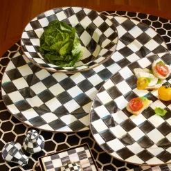 Courtly Check Large Oval Platter