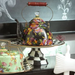 Courtly Check Large Pedestal Platter