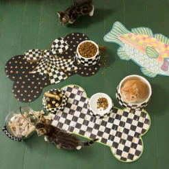 Courtly Check Large Pet Dish