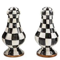Courtly Check Large Salt & Pepper Shakers