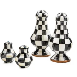 Courtly Check Large Salt & Pepper Shakers