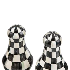Courtly Check Large Salt & Pepper Shakers