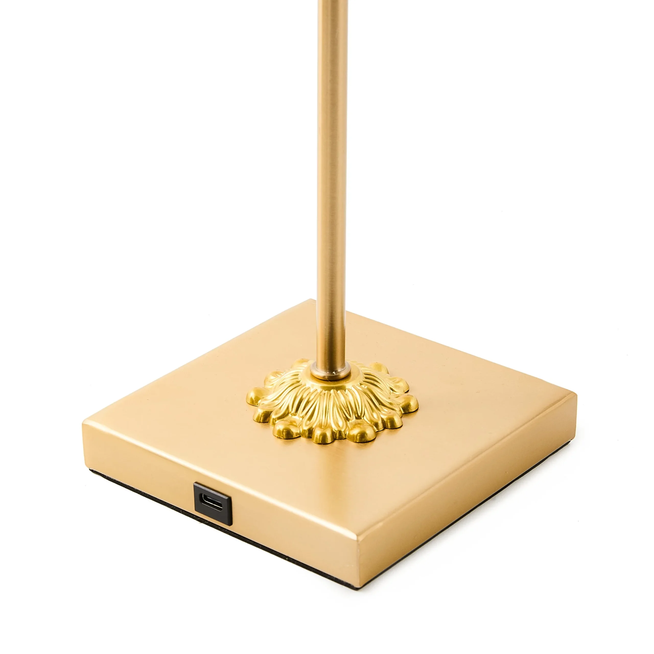 Courtly Check LED Rechargeable Cafe Table Lamp