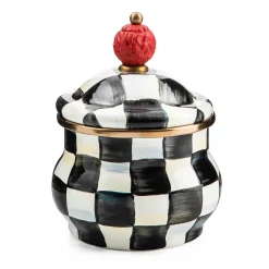 Courtly Check Lidded Sugar Bowl