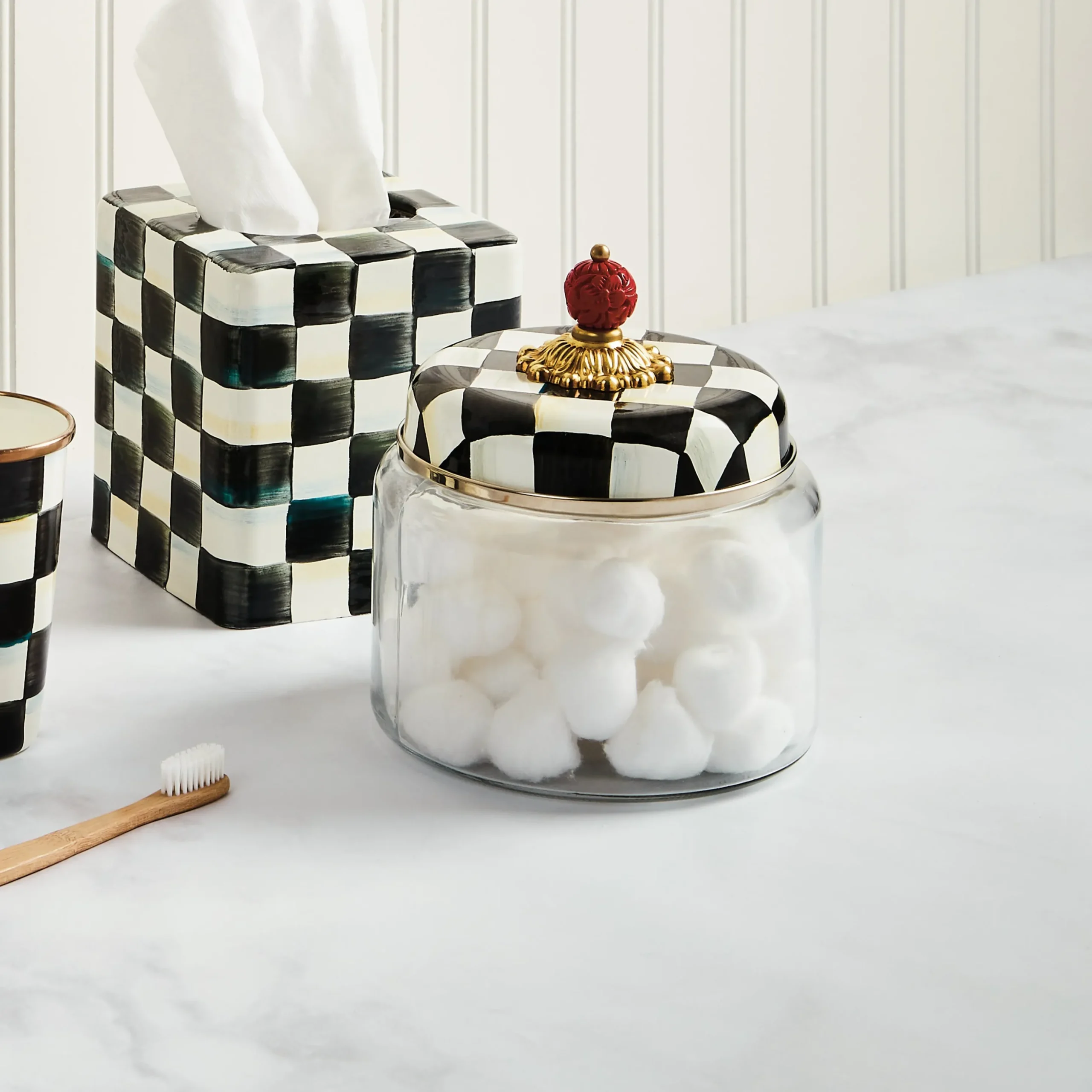 Courtly Check Medium Kitchen Canister