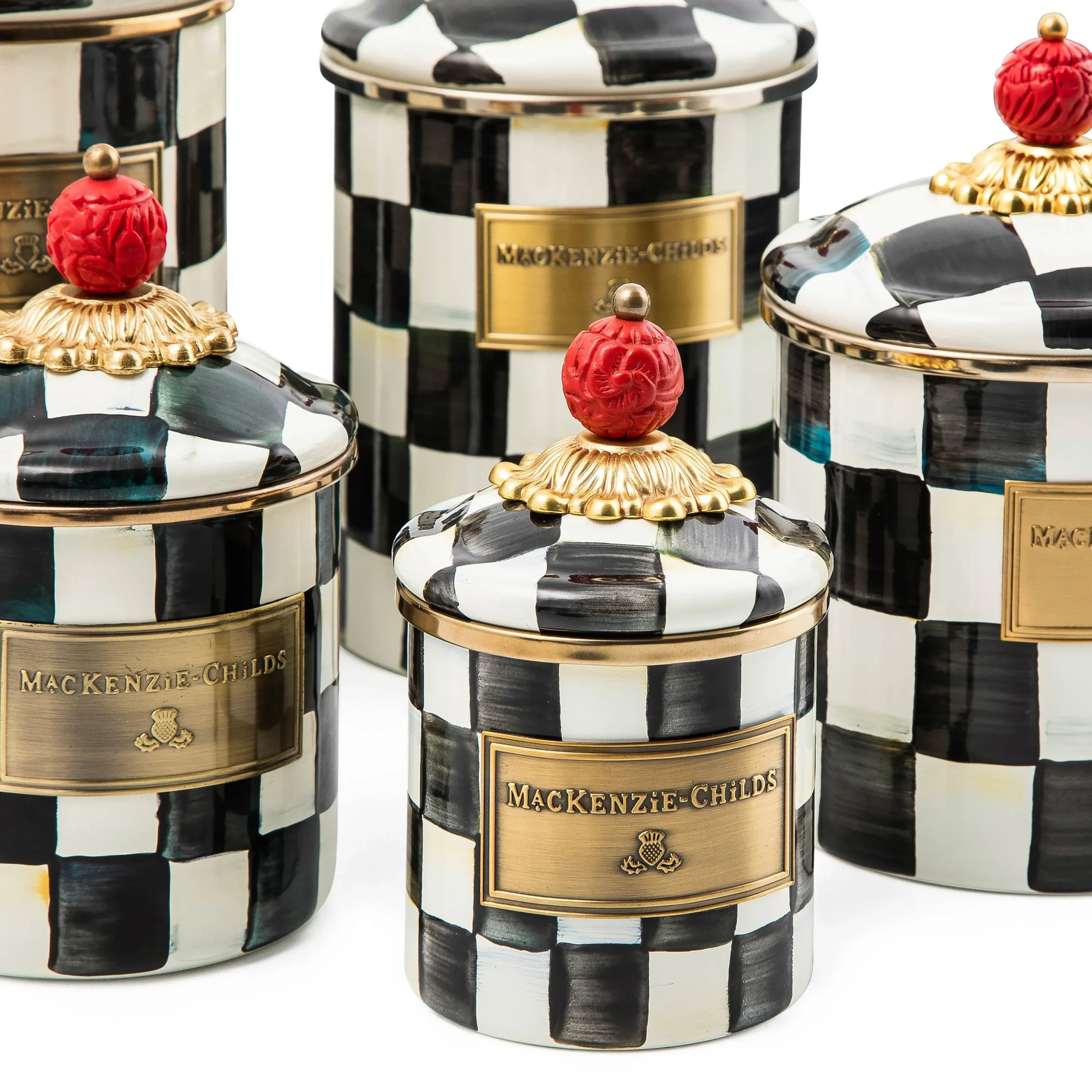 Courtly Check Mini Canister