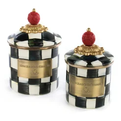 Courtly Check Mini Canister