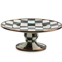 Courtly Check Mini Pedestal Platter