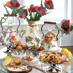 Courtly Check Mini Pedestal Platter