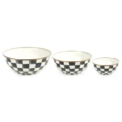 Courtly Check Mixing Bowls, Set of 3