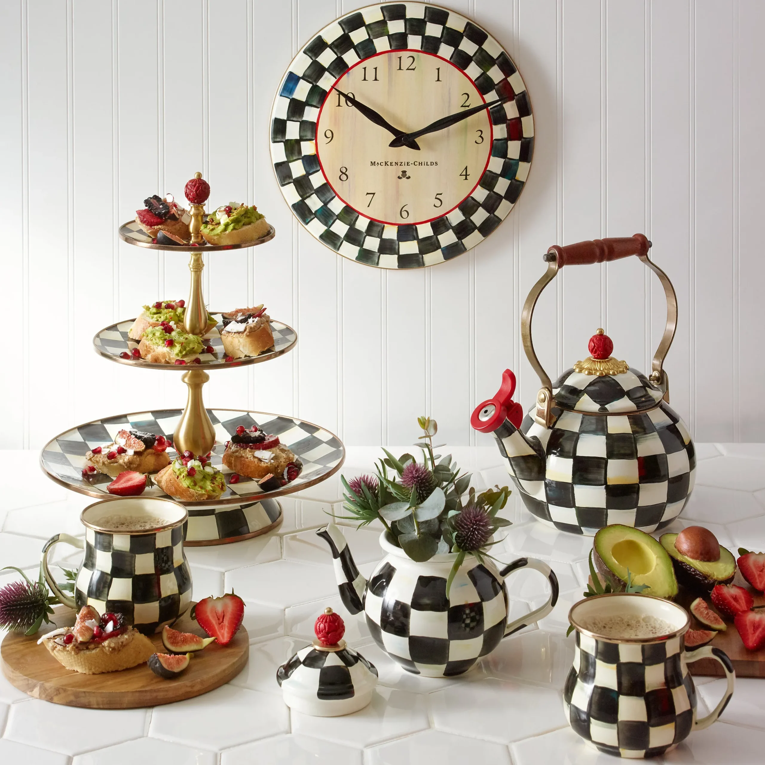 Courtly Check Mug