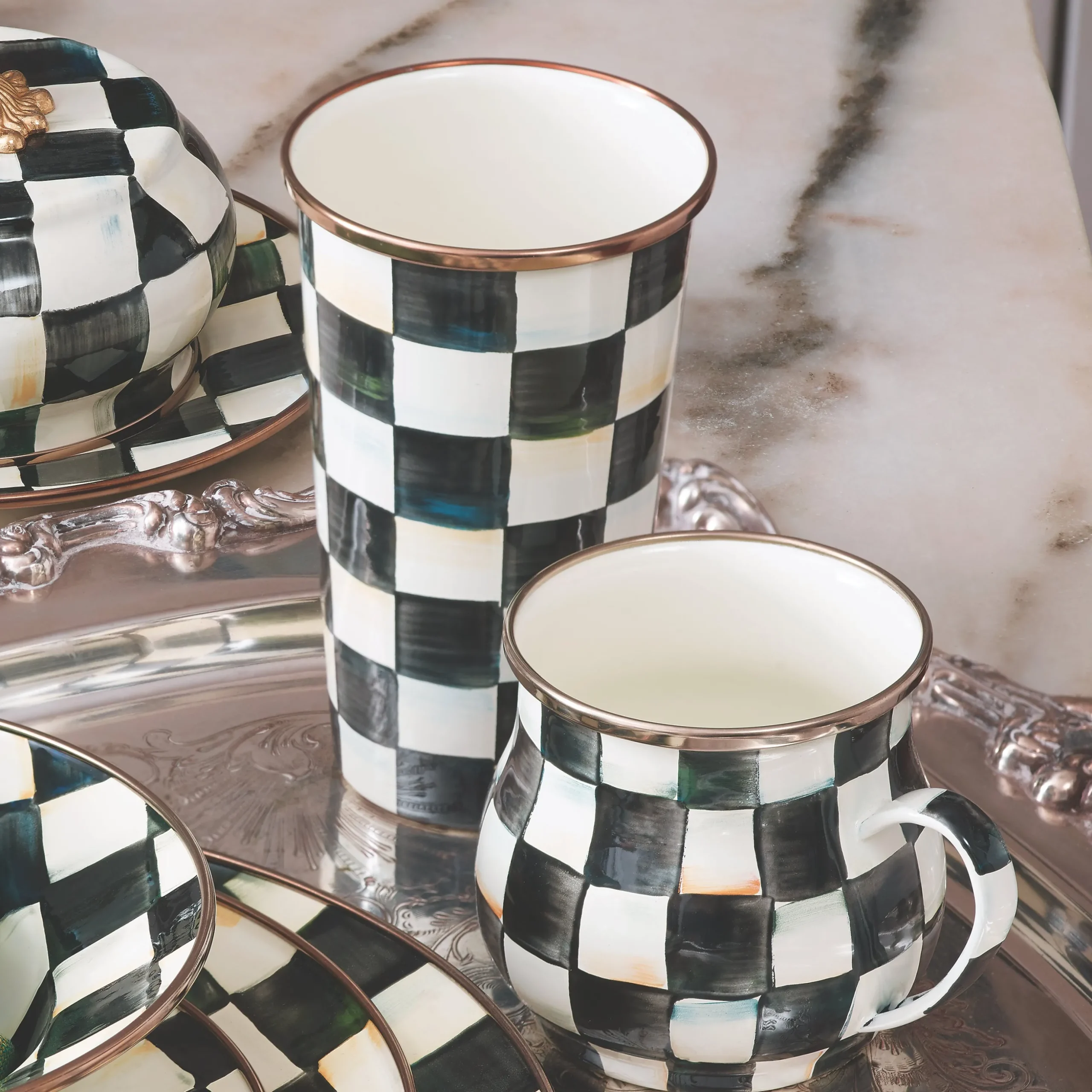 Courtly Check 20 Ounce Tumbler