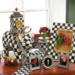Courtly Check Pig Figurine