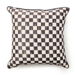 Courtly Check Printed Outdoor Pillow