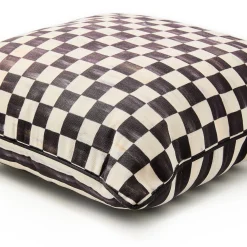 Courtly Check Printed Outdoor Pillow