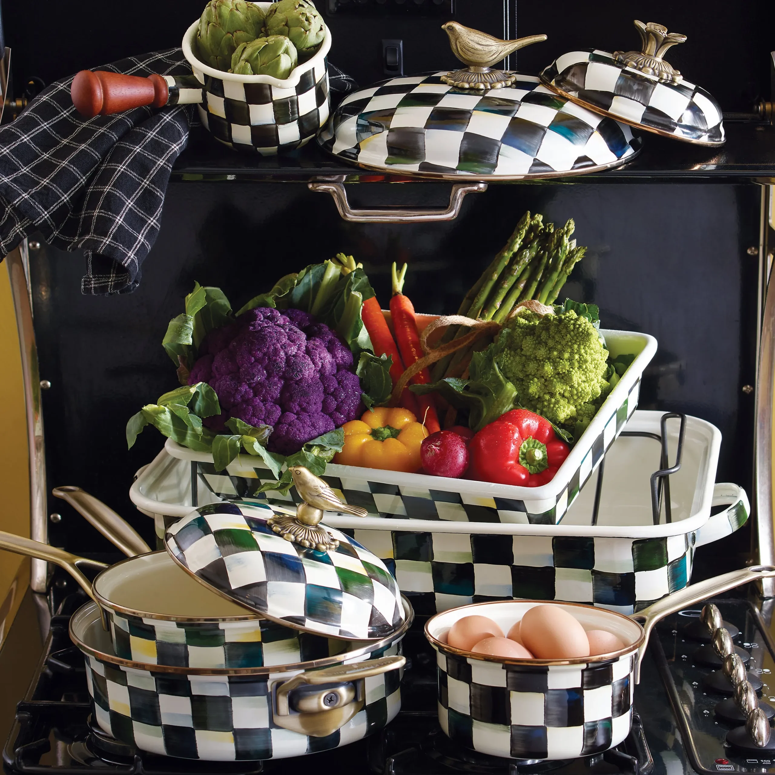 Courtly Check 2.5 Quart Saucepan