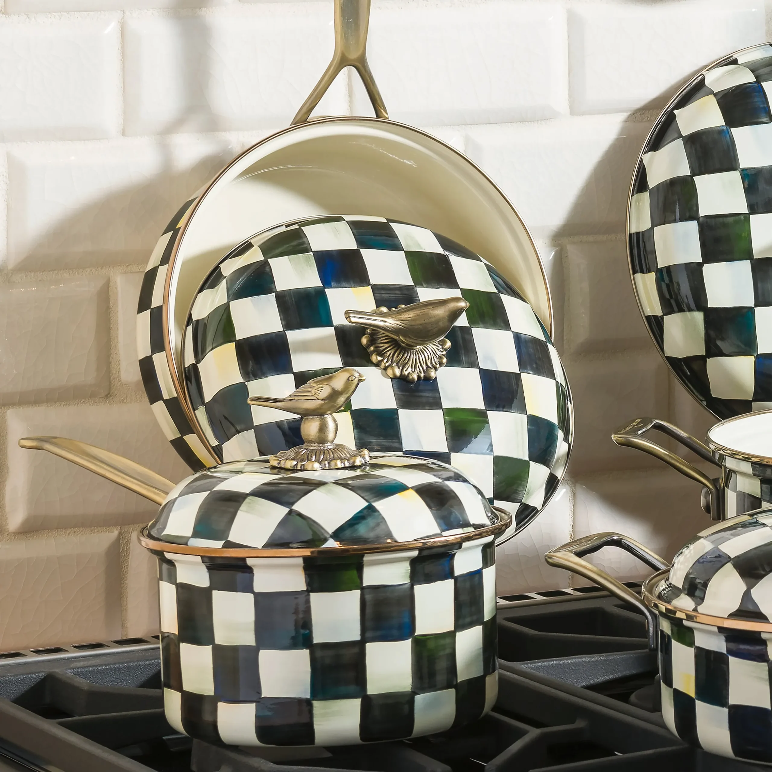 Courtly Check 2.5 Quart Saucepan