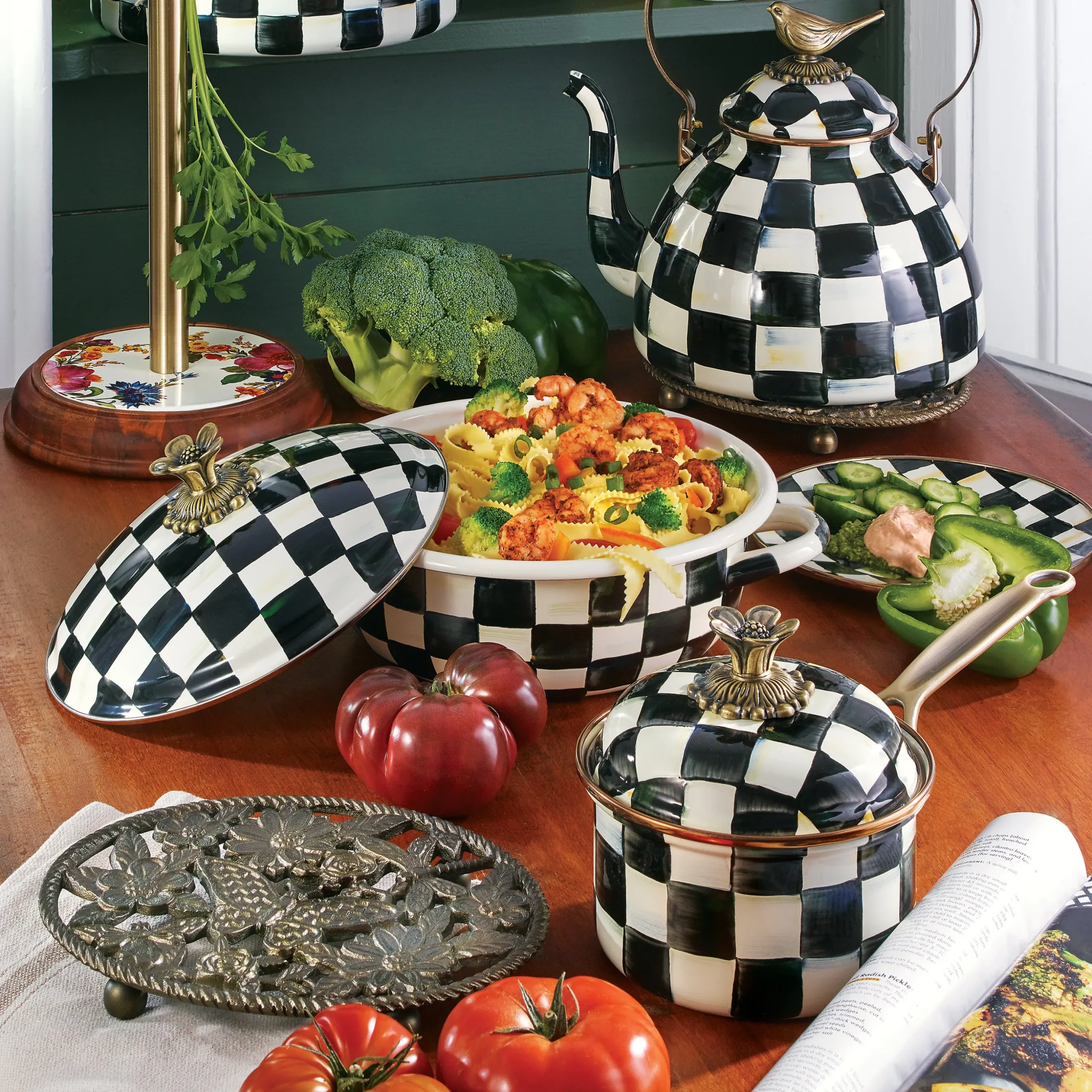 Courtly Check 1 Quart Saucepan