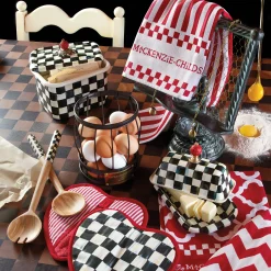Courtly Check Recipe Box