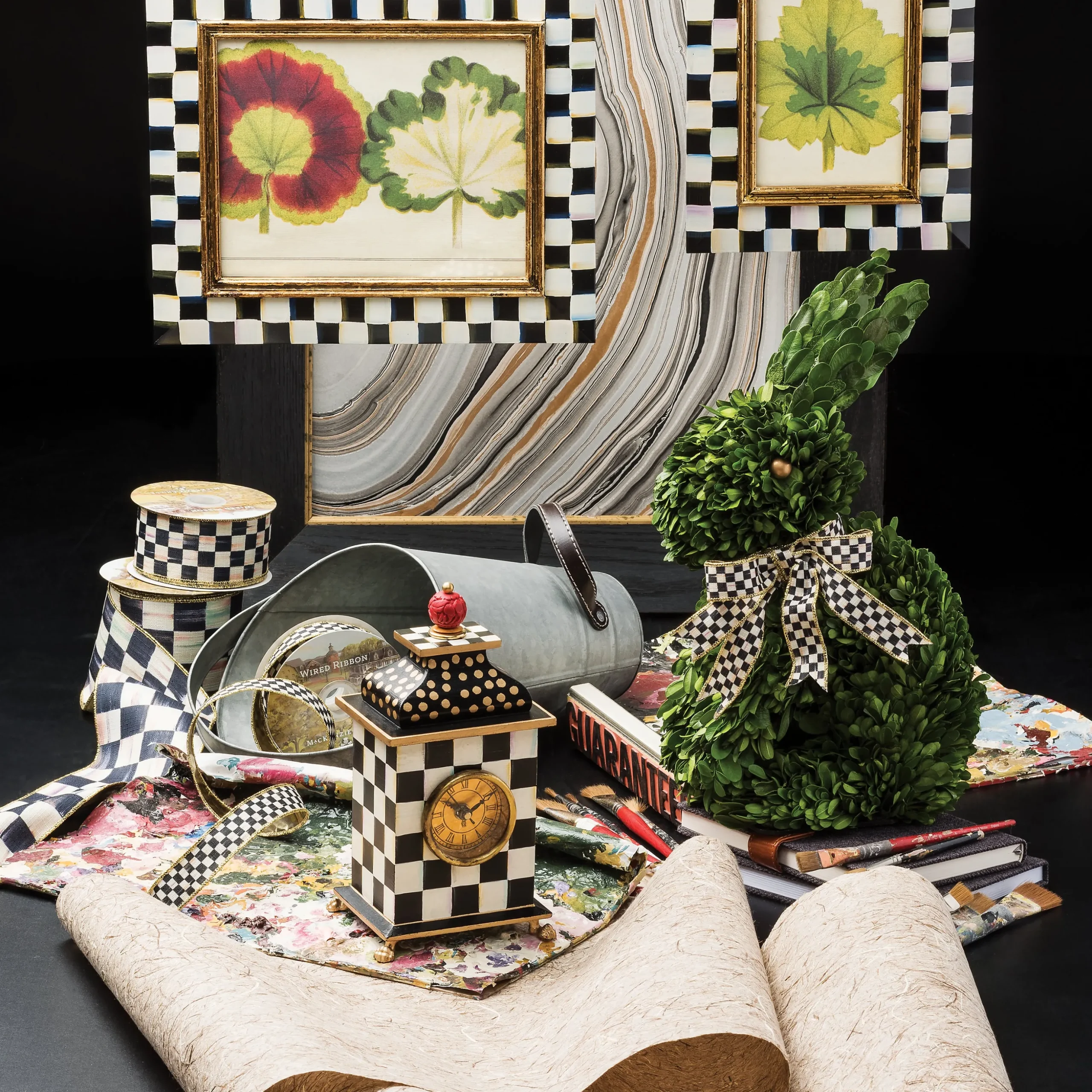 Courtly Check 1" Ribbon