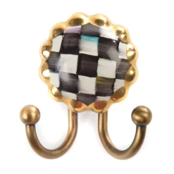 Courtly Check Round Hook